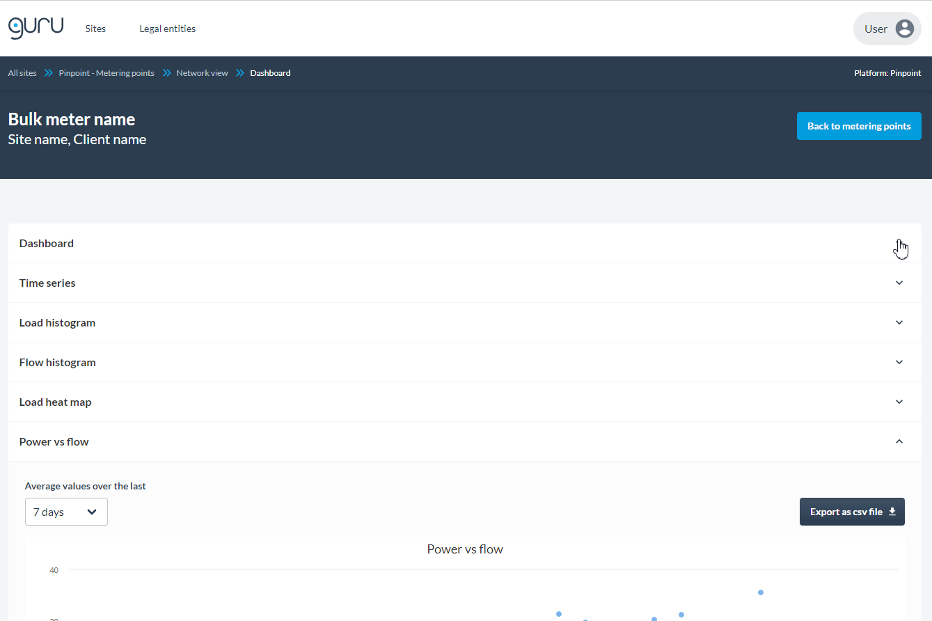 Guru-Pinpoint_Data-Integration_bulkmeter-dashboard-select-powervsflow-from-dashboard