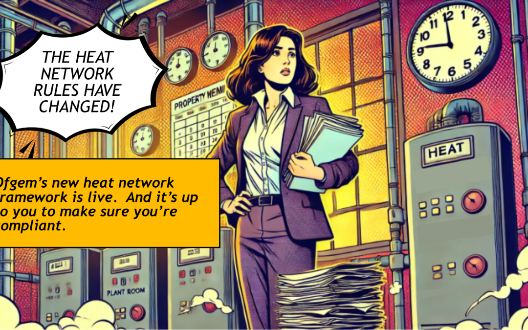 Heat network compliance under Ofgem framework in residential building plant room